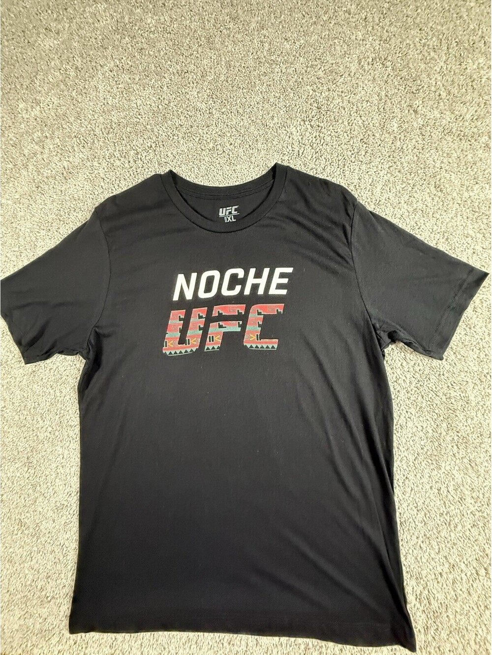 UFC Noche Grasso Vs Shevchenko 2 T Shirt Size X Large Black